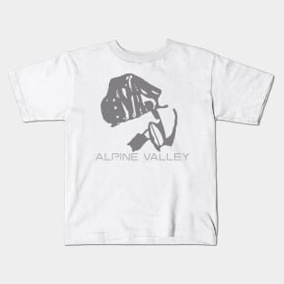 Alpine Valley Resort 3D Kids T-Shirt